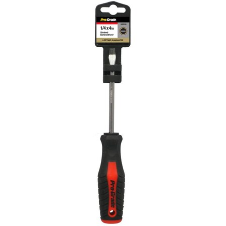Pro-Grade Tools 1/4" X 4" Slotted Screwdriver 55030